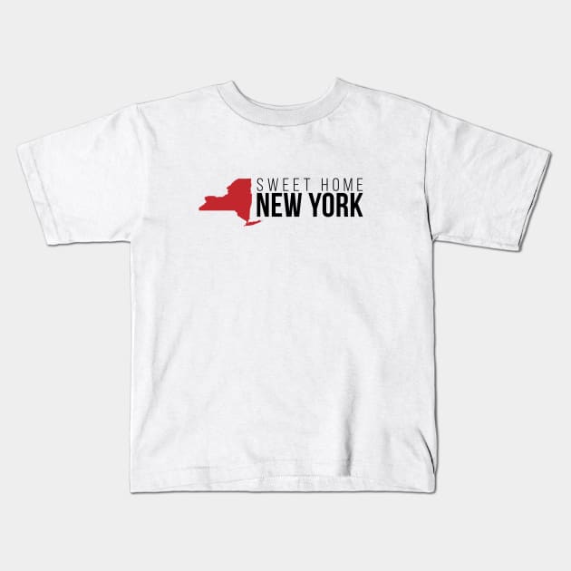 Sweet Home New York Kids T-Shirt by Novel_Designs